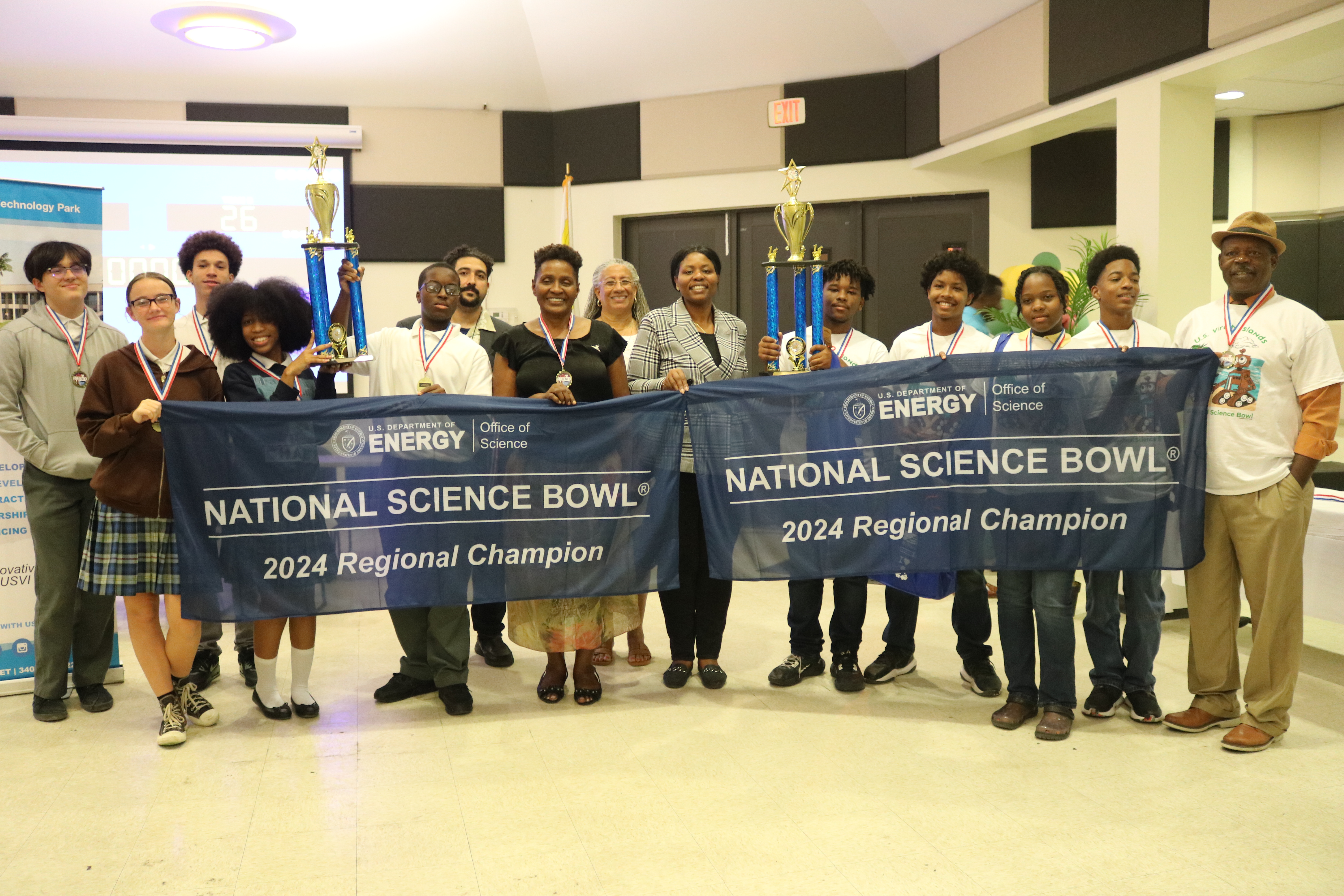 Virgin Islands Department of Education Congratulates St. Croix Educational Complex High School on 2024 Regional Science Bowl Win